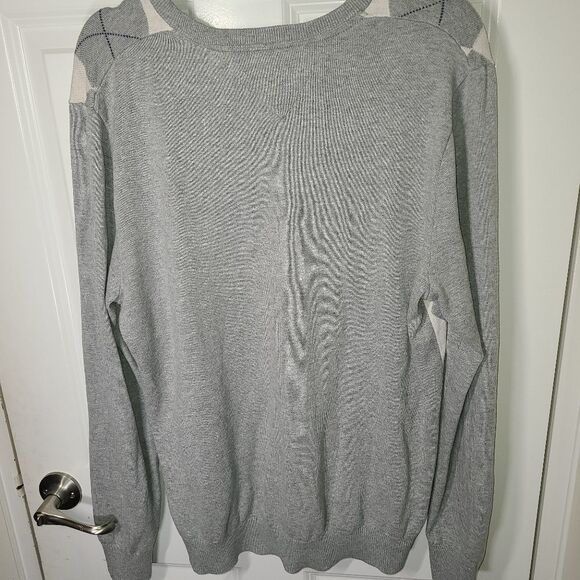 Tommy Hilfiger 100% Cotton Argyle Sweater - Picture 9 of 9